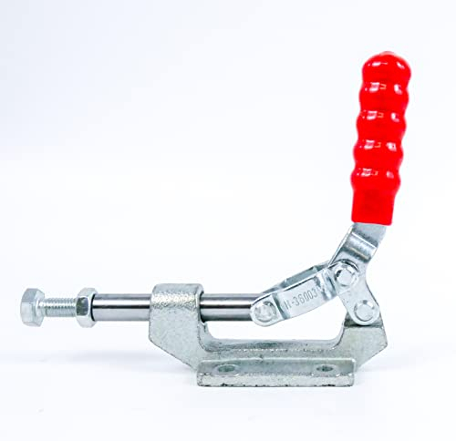 INGDAUM® 1 Stück GH-36003M Schubstangenspanner, Einstellbarer Schubstangenspanner, Kniehebelspanner, Schnellspanner Knebelklemme (1, GH-36003M, 272 kg, Hub 31,8 mm)