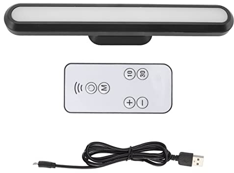 Garosa LED Desk Light Bar USB Ricaricabile Stepless Dimming Luce da Lettura per scrivania Magnetica per Bambini Stepless Dimming Lampada a sfioramento per armadietto a Batteria