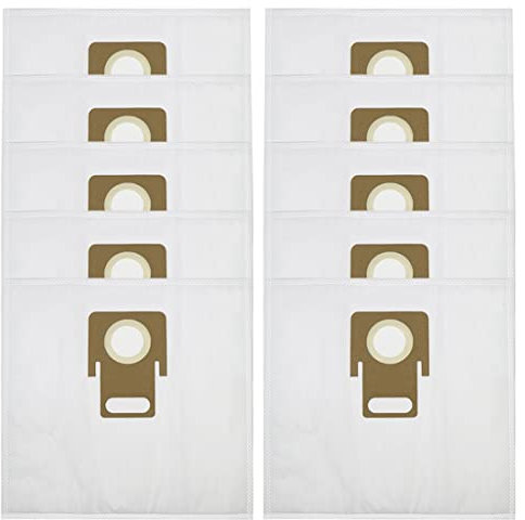 MDYNI 10 Pieces Vacuum Cleaner Bags for Thomas Aqua + Pet & Family Premium, Anti Allergy Aqua, Pantner Vacuum Cleaners