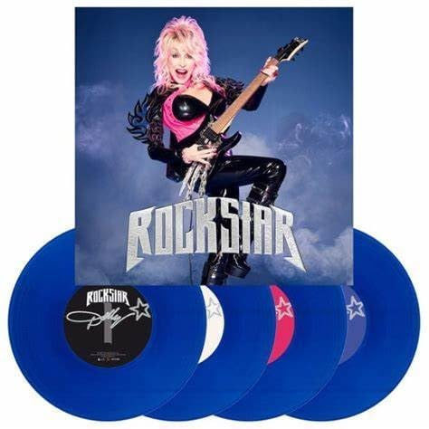 Dolly Parton Rockstar Record, Blue