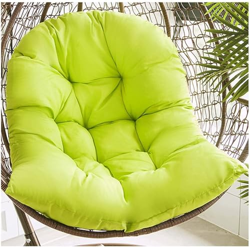 Hängekorb-Sitzkissen, Hängesessel, Ersatz-Sitzkissen für Hängematte, Korb, Schaukelstuhl, Outdoor, abnehmbare Hängesessel, Polsterkissen für Garten, Tagesbett, 80 x 120 cm (D)