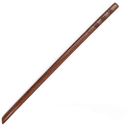 TQVLNMCR Katana, handgefertigtes Bokken, 100 cm japanische Samurai-Schwerter, Holzschwert for Kampfsporttraining, Cosplay, Display, Kendo