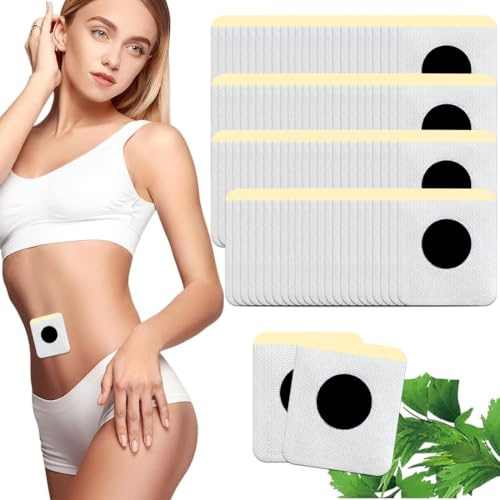 QOCUILC 100 Stück Abnehmen Schnell Patch, Slimming Fettverbrenner Pflaster, Abnehmen schnell fettverbrenner
