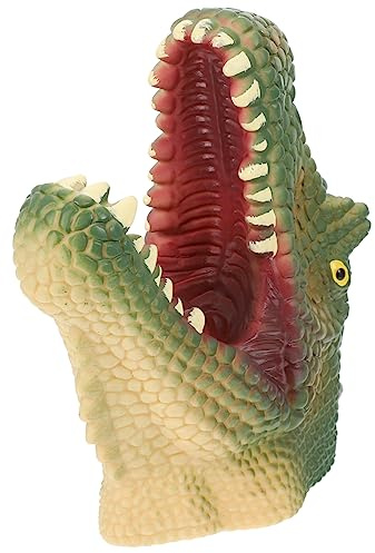 QUMIIRITY Dinosaurier Fingerpuppen Für Junge Mädchen Spielzeug Handpuppen Rollenspielspielzeug Aus Kunststoff Für Dino-Liebe Kinderzubehör