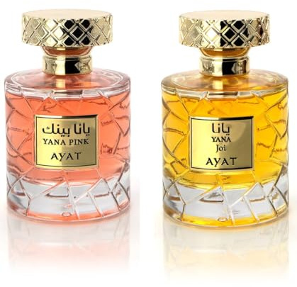 Agua De Perfume YARA 100ml Ayat - Made in Dubai Notas: Ambar Vainilla Sándalo y Maderas - EDP Oriental Perfecto Para Mujeres Y Hombres (Yana Pink & Yana Joi)