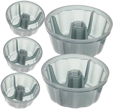IWOWHERO Coperchi Dado in Plastica per Ventilatore da Tavolo da Terra 5 Pezzi, Accessori Ventilatore Classici, Compatibilità Ampia e Uso lungo Termine