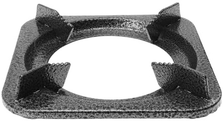 HOLIDYOYO Hierro Rejilla Negro Anillo para Estufa de Gas para Wok | Soporte Hornillo Gas, Accesorio para Estufa de Gas, Uso en Hogar y Restaurante
