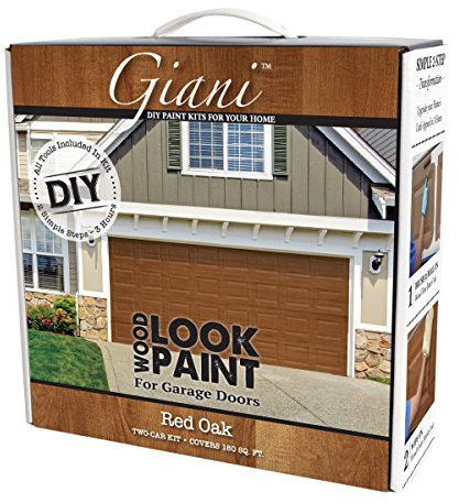 Wood Look Paint Kit for Garage Doors (Red Oak)