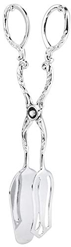 DEWIN Pince à Nourriture, Pince à Buffet Tête Pointue Pinces à Pain Pince à Gâteau Buffet Barbecue Pinces à Salade Ustensile de Cuisine Servant Des outils de Cuisson