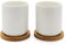 Bredemeijer Umea Vaso, Cerámica, Blanco, 200 ml