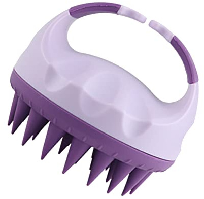 Scalp Massager Brush Soft Bristles Shampoo Brush Comfortable Grip Hair Massager for Hair Care Head Relaxation Dandruff Removal