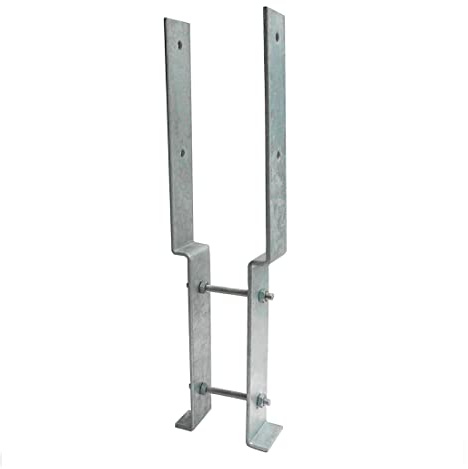 Universal - Pfostenträger zum Einbetonieren in Breite einstellbar (560 mm (Universal 2-teilig))
