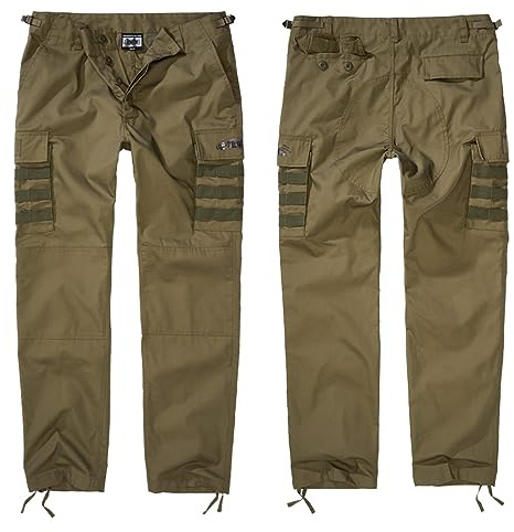 Brandit BWuM Rangerbyxor, taktisk, färg: oliv, storlek: XL, oliv, XL