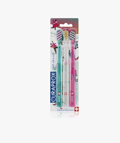 Curaprox CURAPROX 5460 Ultra Soft Dreierpack Winter Wonderland Edition