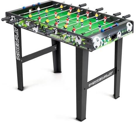 Power Play 3ft Stand Up Football Games Table, Kids Football Game, Arcade Game for Kids with Ergonomic Handles, Outdoor Indoor Use