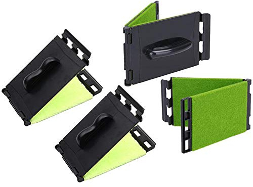 Osmond 4-teiliges Reinigungs-Set für Bass-Saiten für elektrische Gitarre, Wartung und Pflege der