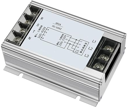 DEBLAN Transformador electrónico trifásico MYL-4000 4KVA 380V a 200V 220V Transformador servo trifásico