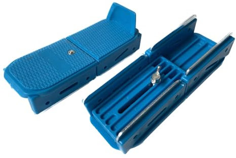 Kinder Schlittschuhe – Verstellbare Schlittschuhschoner mit Doppelschienen | Schlittschuh-Unterlagen mit Nylon-Karabiner, Schlittschuhzubehör für Anfänger und Ski-Enthusiasten