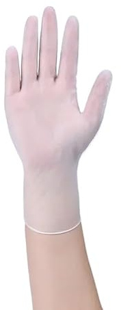 PBHOVIITG Guantes desechables de vinilo y nitrilo (100 unidades, sin látex), for uso doméstico, jardinería pintura. Protección for adultos niños. Talla XS/SM(S)
