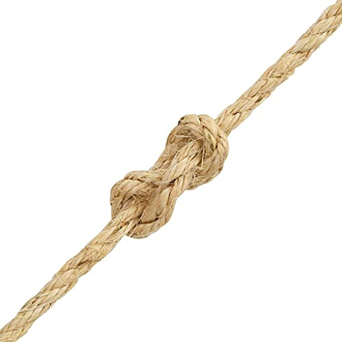 Generico Corda in Sisal 100% 10 mm 250 m,Cavi e funi