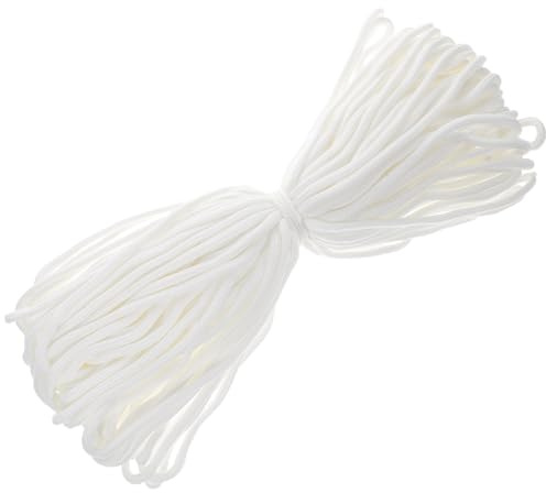 MAGICLULU Hilo Absorbente de Algodón para Riego Automático, Cuerda de Algodón 4 Mm X 50 M, Suministros de Jardinería para Macetas, Accesorio para Sistema de Riego por Goteo y Mantenimiento