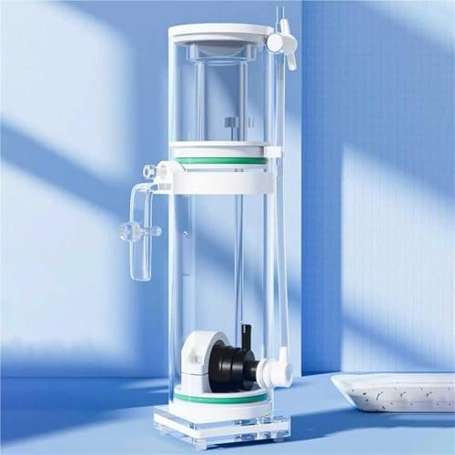 Protein Skimmer for Saltwater Aquariums, Surface Skimmer with 1m Sewage Pipe, Separator Filter Cleaning Tool for 2L-140L Aquariums, Efficient Waste Removal