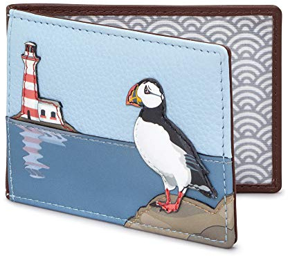Puffin Island Leather Travel Pass Holder by Yoshi