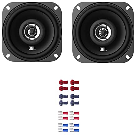 JBL Auto Lautsprecher Boxen Stage1 41F 250 Watt 10 cm 2 Wege Koax passend für Hyundai Atos ab 1998 Armaturenbrett vorne