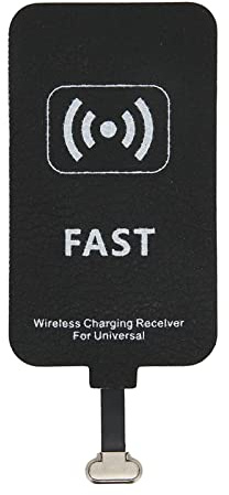 VBESTLIFE Typ C Wireless Charging Receiver, Universal 10W USB C Thin Wireless Receiver Chip, für Alle Android-Geräte Typ C