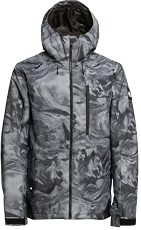 Quiksilver Mission - Funktionelle Schneejacke für Männer Schwarz