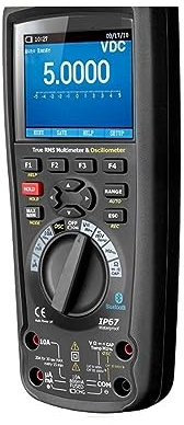 Oscilloscope portatif Précision Taux d'échantillonnage en temps réel Étalonnage entièrement PC Oscilloscope portatif Multimètre numérique avec de hautes performances