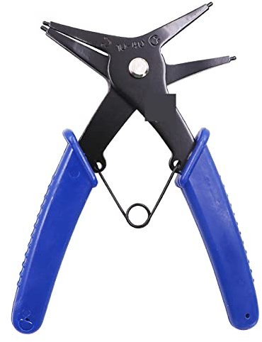 Pinzas Alicates for anillos de presión de doble propósito Alicates for anillos de retención Herramienta de instalación y extracción multifuncional for anillos de presión