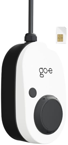 go-e Charger Gemini 2.0, 11 kW (16A 3-phasig) (weiß/schwarz, ohne Kabel, 4G/LTE)