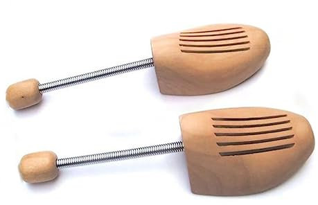 SAFIGLE 4paare Holzschuhspanner Echtem Verstellbar Schuhformer Für Damen Und Schuhdehner Formbewahrung Und Faltenvermeidung