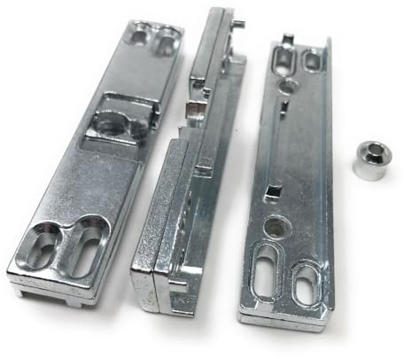 Metall Balkontürschnäpper - Türschnapper für PVC, Holz und Aluminium Balkontür, Balkontür-Griffsperre aus Metall - Türriegel für Terrassentüren Winkhaus Siegenia Maco Schüko NT