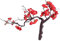 Fleurs de prunier artificielles en soie pour festival, maison, table, chambre, hôtel, décoration de mariage