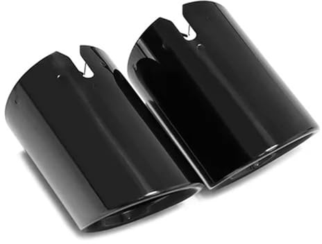 Endrohre Für 3 G20 G21 320d 320i 330i 2020+ Schalldämpferspitze Endrohr Ersatz Auspuffblende System Düse Auto Auspuffabdeckung Auspuff Blende(L R Black)