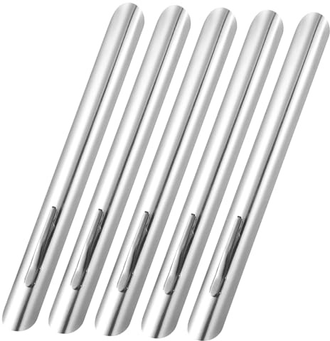 WEKADRIN 5 Pièces Ramasse-poussière Acier Inoxydable Grattoir pour Comptoir De Cuisine Lot pour Restaurant Ou Maison