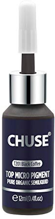 CHUSE PMU Augenbrauenpigmente 0,4 oz/12ml (T201 Schwarzer Kaffee)