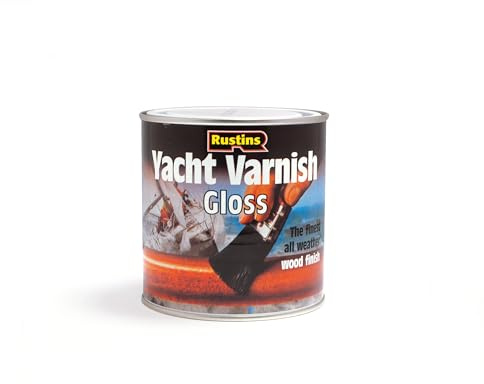 Rustins Yacht Varnish Gloss - Clear 250ml (Triple Pack)