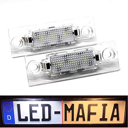 LED Kennzeichenbeleuchtung Module - E-Prüfzeichen - Plug & Play - Xenon optik 2c