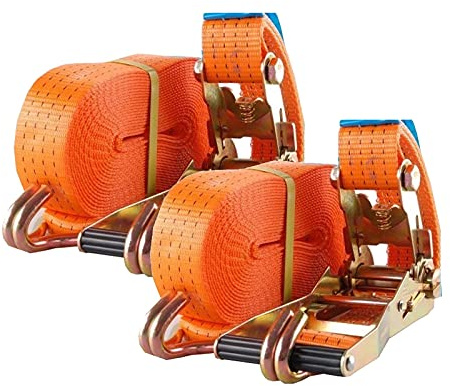 2X Profi Ratschen Spanngurt Zurrgurt 10m 4t 4000kg Set TÜV/GS
