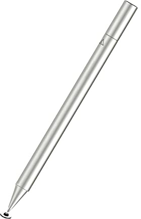 ADONIT Stylet Neo Lite Argent avec Disque de précision inséparable pour Tous Les écrans