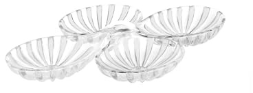 GUZZINI - Lot 2 Plats À Hors-D’Oeuvre Dolcevita, Bio-Based Plastic, Mother of pearl, 6x22,5xh31, Blanc