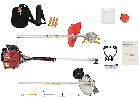 INPAITOO 35.88CC Gas Powered Weed Eater 750W Gas String Trimmer Upgrade 4-Stroke Gasoline Engine Grass Tools for Garden Yard & Urban Greening
