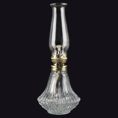 YTBHSHXZ Öllampen for den Innenbereich for Außenzelte, Gärten, Terrassen, dekorative Beleuchtung, Vintage-Petroleumlaterne, Citronella mit Dochten