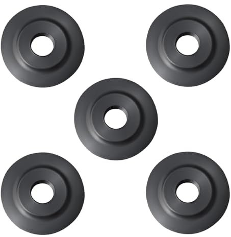 5-Pack Replacement Blades for 41317 E-3469 Tubing Cutter Spare Wheel Blade, Compatible with RIDGID Tubing Cutter Models 101 103 104 117 118 150 151 152 153 205 Copper Pipe Cutter