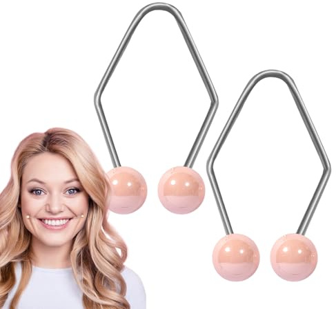 Wangentrainer - Smile Trainer Kompakt aus Edelstahl, angenehm zu tragen