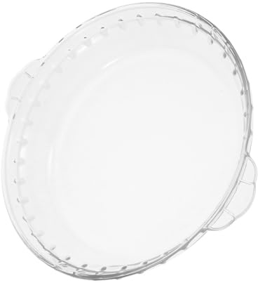 FIXOSHEE Teglia Per Torta in Vetro Da Teglie in Vetro Per Dolci Da Forno Con Manici Per Servire e Cuocere Per Spuntini Insalate e Dessert