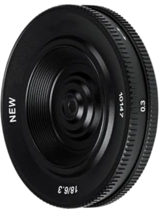 Compatible con Canon EF-M Sony E ZVE10 Fujifilm FX Nikon Z Micro 4/3 18 mm F6.3 Mark II APS-C Lente Ultrafina Pancake Prime Enfoque Manual(Nikon Z)